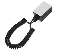 Hoement Remote Control Leash Retractable Tether with Adhesive Hook for Mobile Phones Flexible Lost Cable Durable Design to Secure Remote Controls and Display Devices