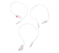 Hoement Replacement for Probe Temperature Sensor 3pcs Refrigerator 5k Thermistor Accurate Temperature Monitoring Energy Efficient Plastic Commercial Fridge Sensor for Food Service