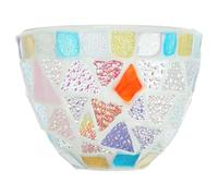 Hoement Replacement Glass Lamp Shade for Pendant Light with Simple Installation Practical and Delicate Glass Lampshade for Hanging Light Modern and Retro Style