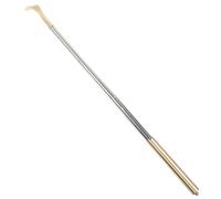 Hoement Retractable Back Scratcher Tool with Long Handle, Brass and Stainless Steel Itch Reliever for Portable Use, Stylish Design for Effective Body Massage and Relaxation