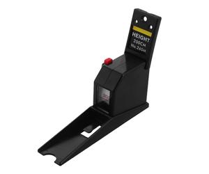 Hoement Retractable Metal Height Measuring Tape 2m for Children and Adults, Growth Ruler with Self-Locking Device, Portable Wall-Mount Stature Measurement Tool for Kids and Baby Tracking