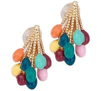 Hoement Retro Balloon Dangle Earrings for Women Quirky Minimalist Costume Jewelry Lightweight Drop Earrings Vintage Style Accessory for Everyday and Holiday