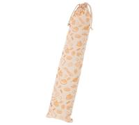 Hoement Reusable Cotton Bread Storage Bag with Drawstring Breathable Cloth Pouch for French Loaf Sourdough Artisan Breads Machine Washable Sustainable Bakery Holder