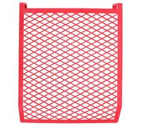 Hoement Reusable Red Plastic Paint Roller Grid for Bucket and Tray 12.4x10.2in Paint Filter Screen Mesh for DIY and Professional