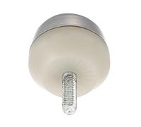 Hoement Rolling Cane Tip Replacement for Blind Cane and Walking Stick with Rotating Guide and Night Visibility, Sturdy Rubber and Metal Material, for Travel and Indoor Use by Blind Users