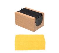 Hoement Rosin Block for Violin Maintenance Natural Rosin Low Dust Violin Block String Instrument Care