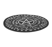 Hoement Rubber Comfortable Feeling Divination Board with Pentagram Design and Longer Service Life for Pendulum Dowsing for Dining Room Or Home Party Use