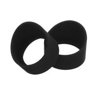 Hoement Rubber Eyepiece Covers Anti-glare and Fatigue-free Use 2pcs for Microscope and Telescope with Ergonomic Ring Design for Professional and Educational Applications