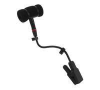Hoement Saxophone Microphone Clip Holder with Adapter Lightweight Mic Clamp for Instrument Stand Noise-reducing Wireless Mic Mount for Stage and Performance