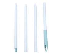 Hoement Section Mop Handle Replacement Stick with American Threading Detachable Floor Scrubber Pole for Home Cleaning Compatible with Soft Brushes for Living Bedroom Kitchen Use