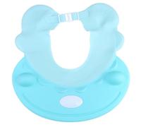 Hoement Shampoo Cap No Rinse Portable Bathing Shower Cap Ear Plugs Face Protection for Boys and Girls Adults