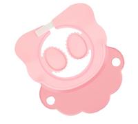 Hoement Shampoo Soft Cartoon with Silicone Pink Cap Baby Adjustable Comfortable for Design and Visor Protection Bath Child Haircuts and Shower