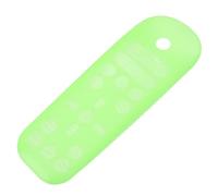 Hoement Silicone Protective Remote Case for Game Console Media Remote Anti-lost Green Silicone Cover with Luminous Glow for Home Entertainment
