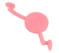 Hoement Silicone Smile Lips Exerciser Pink Lip Trainer for Facial Exercise and Mouth Muscle Tightening for Smile Correction