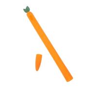 Hoement Silicone Stylus Pen Cover Carrot Design Protective Pen Case Slip Feature for Daily Use and Travel Compatible with 2nd Generation Stylus