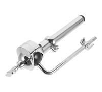 Hoement Single-arm Mid-tom Drum Stand Short Version Metal Drum Holder Performance Display Bracket Percussion Instrument Accessory for Set Staging Assorted style