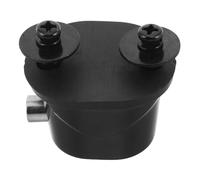 Hoement Single-sided Snare Drum Lug Pitch Metal Drum Lug Ear for Bass Replacement Round Aluminum Alloy Percussion Kit Accessory Smooth Surface for Enhanced Play Response and Versatile