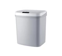 Hoement Smart Sensor Trash Can 15l Plastic Rectangular for Kitchen Office