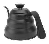 Hoement Stainless Steel Hand Pour Coffee Kettle with Long Spout for Home and Shop Use Heat-Resistant Handle Drip Pot for Precise Brewing of Coffee