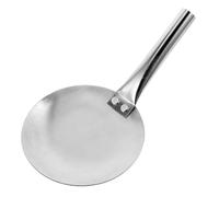 Hoement Stainless Steel Tofu Serving Spoon Ladle Sturdy Metal Kitchen Scoop Handheld Household Soup Spoon for Tofu and Rice Serving