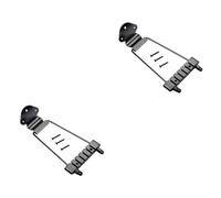 Hoement String Jazz Guitar Tailpiece Black Archtop Bridge for Easy Installation Replacement for Upgrading Your Guitar Accessories