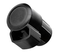 Hoement Sturdy Abs Saxophone Midrange Plug for Alto Saxophone Black Not Easy to Deform High Durability Sax Alto Plug Protective End Cap for Musical Instruments