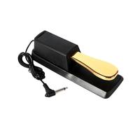 Hoement Sustain Pedal for Piano Keyboard Classic Design High-toughness Alloy for Electric Keyboards Digital Pianos