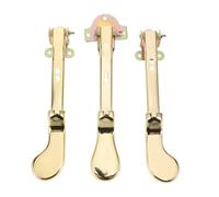 Hoement Sustain Pedal Universal Compatibility for Upright Piano 3pcs Metal Material with Double Hole Design and Elegant Style Professional Musician Replacement Foot Pedal for Improved