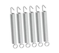 Hoement System Springs for Electric Guitars 6pcs Vintage Style Nickel-clad Iron Compatible