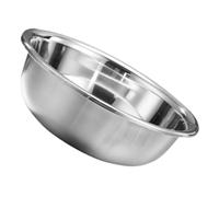 Hoement Thickened Stainless Steel Basin with Widened Smooth Edges Multi-use Large Kitchen Vegetable Washing and Fruit Storage Bowl Mixing Sink for Safe Food Prep and Compact Storage