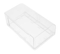 Hoement Thickened Waterproof Double Socket Cover 86 Type Plastic Sticky Outlet Protector Box for Bathroom Wall Switch Socket Splash Guard