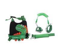 Hoement Toddler Harness Leash for Walking Dinosaur Pattern Anti-Lost Wrist Strap Breathable Child Safety Leash for Kids for Summer Outings