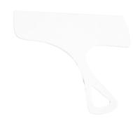 Hoement Transparent Acrylic Cutting Board Handle Template for Woodworking Large Kitchen Tool for Charcuterie Boards Compatible Use Guide for Precise Handle Crafting