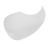 Hoement Transparent Anti-scratch Guitar Pick Guard for Folk Acoustic Guitars Easy to Apply Suction-based Protective Film Clear Decorative Panel Enhancing Visual Appeal Without Residue