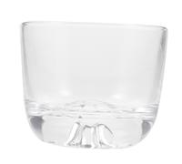 Hoement Transparent Japanese Sake Glass with Gold Leaf Creative Iceberg Design Drinking Cup for Home and Bar Dishwasher Safe Wine Accessory for Celebrations and Entertaining