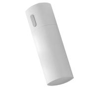 Hoement Travel Toothbrush Organizer Detachable Toothbrush Box with Dustproof Design White Pp Material Simple Practical Style for Travel and Camping Suitable