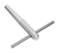 Hoement Truing Tool Trumpet Truing Tool Metal Repairing Shaping Accessory Suitable Diameter Less Than 1.3cm Silver for French Horn and Musical Instruments, for Music Students