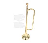 Hoement Trumpet Safe Musical Instrument for Boys and Beginner Wind Instrument for Preschool Music Education and Fun Learning