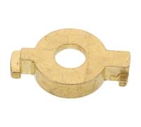 Hoement Trumpet Valve Spring Plate Compatible with Yamaha Standard Size Brass Valve Disc for Student Trumpet Repair Parts and Marching Band Horn Maintenance