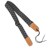 Hoement Ukulele Shoulder Strap Nylon Wide Adjustable and Adult Ukulele Strap Gray for Acoustic and Electric Guitars with Comfortable Shoulder Support Suitable for Concert and Soprano