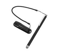 Hoement Universal Active Stylus Pen with Responsive Fiber Tip and Detachable Large Tip for Drawing and Writing on Touch Screens and Smart Blackboards