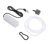 Hoement USB Aquarium Air Pump Mini Fish Tank Bubbler Portable Oxygen Pump with Silent Operation and Plastic Body for Raising Fish