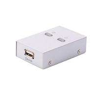 Hoement USB Sharing Selector Automatic Switcher Box for Printer Scanner Sharing USB Selector No Wire Required Easy to Use