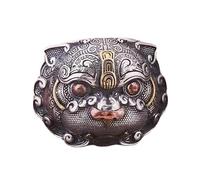 Hoement Vintage Copper Sturdy Material for Men and Women Pi Yao Ring Unique Wealth Amulet Jewelry that Attracts Luck and Is Not Easy to Fade, Feng Shui Accessory