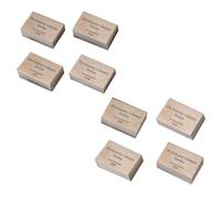 Hoement Vintage Decorative Papers Tiny Dictionary Scrapbook Papers for Wrapping and Backing Paper DIY Material 8 Books Easy to Store