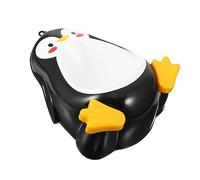 Hoement Wall-Mounted Boys Potty Training Urinal Toddler Urinal Black Plastic Child for Home and Nursery Toilet