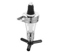 Hoement Wall Mounted Liquor Pourer Pump 35ml Ration Beverage Dispenser for Bar Wine Bottle Holder Party Supply