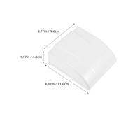 Hoement Waterproof 86 Type Cover Box Spring, Electric Switch and Wall Outlet Protector for Bathroom and Outdoor Use