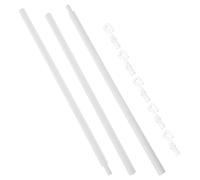Hoement White Pp Vertical Blind Rod with Hook, Window Opener Pole for Easy Blind Control, Sturdy Curtain Accessory, for Home Window Treatment