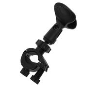 Hoement Wireless Microphone Clip Holder for Mic and Microphone Stands with Flexible Adjustment and High Compatibility, Black Plastic Material for Live Streaming and Public Speaking